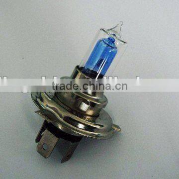 automotive headlight with double glass