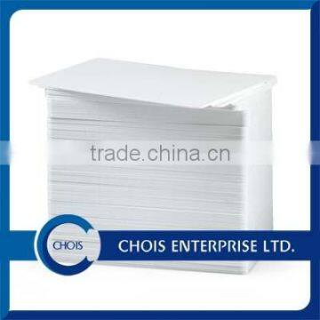 CR80 Plastic White Blank PVC Card for Card Printer Printing