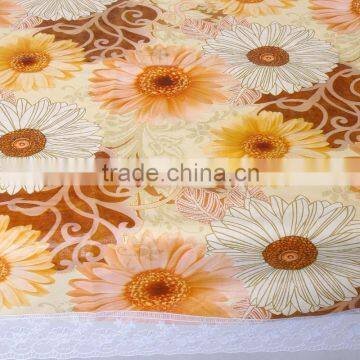 PVC/PEVA Lace Tablecloth With Flannel Backing, High Quality & Waterproof & Oil Proof photo-2