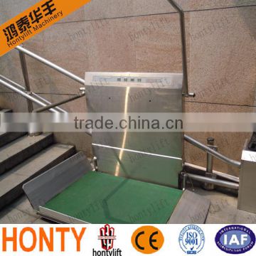 outdoor CE inclined stairlifts for elderly people