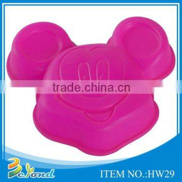 Food grade animal shaped colorful silicone chocolate mold