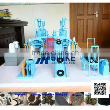 Full Automatic Used Tire Scrap Shredder Machine for Sale photo-2