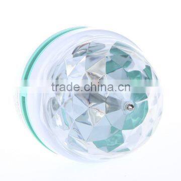 3W RGB Multi Color Auto Rotating Led Crystal Magic Disco Ball Light Bulb Quality Choice photo-3