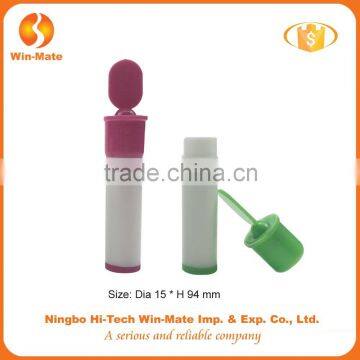 New design colorful cosmetic lip balm tube