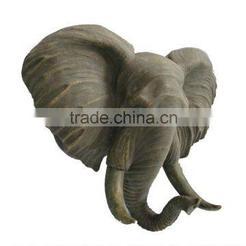 Elephant Resin Statues Polyresin Figurine Animal Decoration photo-1