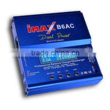 3S RC Lipo Nimh Nicd Digital Discharger DC AC IMAX B6AC Balance Battery Charger