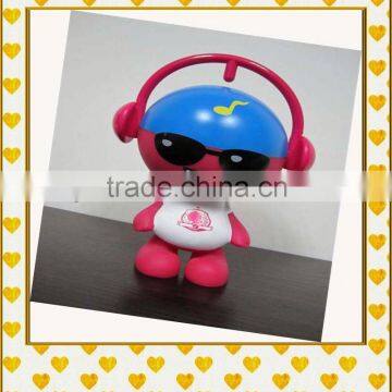 plastic small promotion plastic plastic mini animal vinyl doll