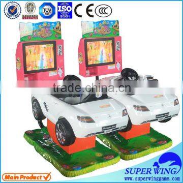 Hot Sell Coin Operated Amusement Swing Bubble Train Kiddie Ride Machine photo-6