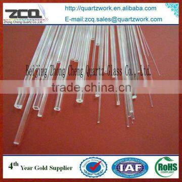 High Temperature Quartz Glass Tube Uvc Quartz Glass Tube photo-2