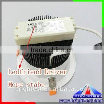 Latest Wholesale Prices Epista Chip 100lm/w 20W 3"/4"/6"/8" IP40 SMD/COB LED Recessed Downlight photo-4