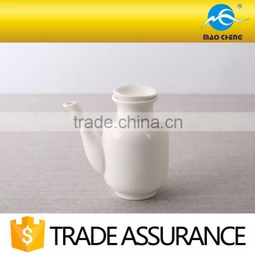 elegant restaurant porcelain soy sauce and vinegar pot