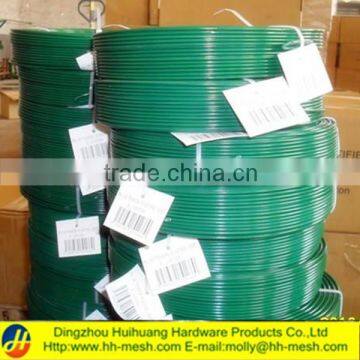 color pvc coated iron wire (Manufacturer & Exporter)Buy from Huihuang factory -BLACK,GREEN,SKYPE amyliu0930