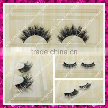 New styles private packaging soft 100% real 3d mink fur false eyelash