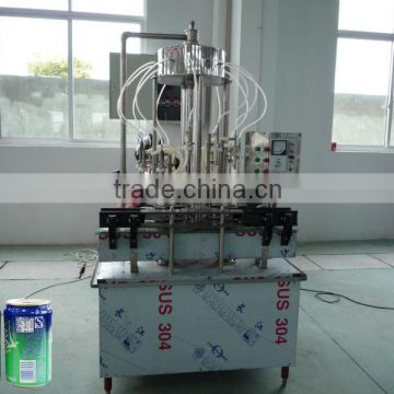 can soft drink filling machine Carbonated beverage automatic aluminum/plastic can filling machine