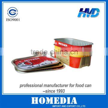 125g High quality Empty Sardine Fish Can