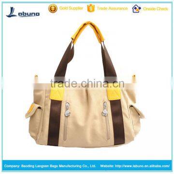 High quality canvas vintage handbag khaki canvas bags canvas messenger bag