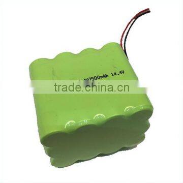 14.4v 2500mah ni-mh battery