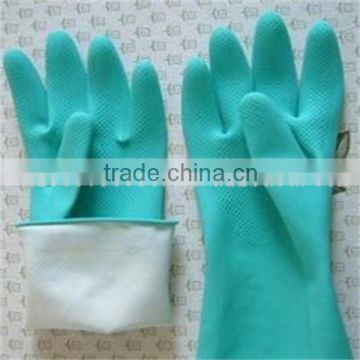 extra long household rubber cleaning gloves