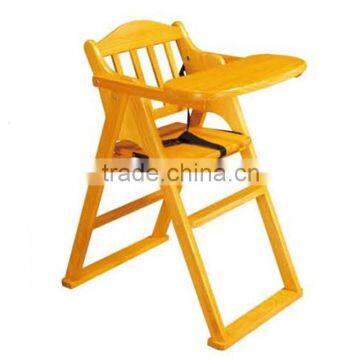 folding baby high chair solid wood high chair hot sale baby high chair