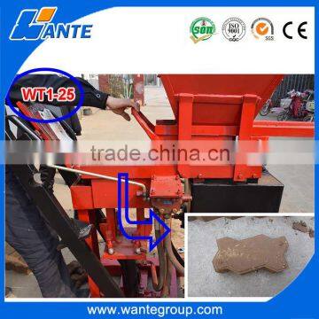 WT1-25 Soil Clay Interlocking Bricks Making Machine High Quality and Capacity photo-4