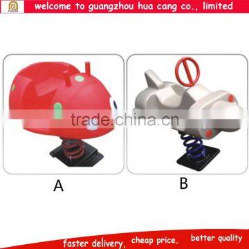 Kids playground spring riders children outdoor spring ride for sale