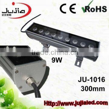 2013 Hot Sale 9W ip65 single color/RGB led wall washer for outdoor Landscape light