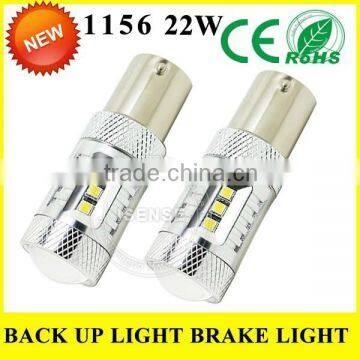 Wholesale tail LED auto light type CE ROSH certification black aluminum S25 1157 P21/5W 22w car light