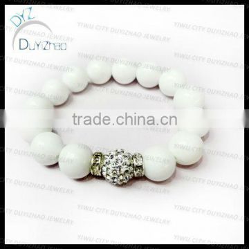 Fashion gem shamballa bracelet