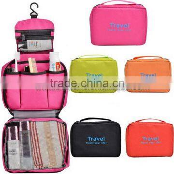 Portable Organizer Makeup Hanging Toiletry Travel Bag photo-2