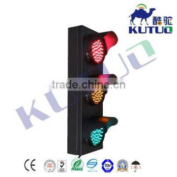 100mm tri-colored ball LED traffic signal/small traffic light lamp