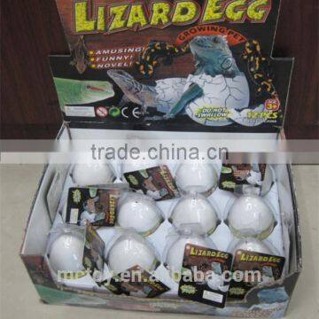 Growing hatching dinosaur egg toy