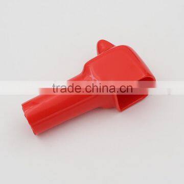 red soft PVC positive battery terminal cover for car auto