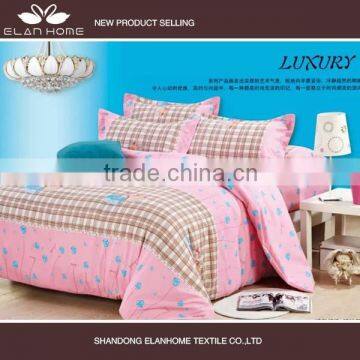 100% microfiber disperse printed wholesale comforter cover set with zipper