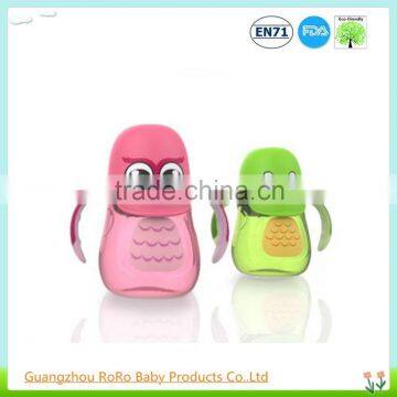 Manufacturer BPA free plastic cute water bottle joyshaker