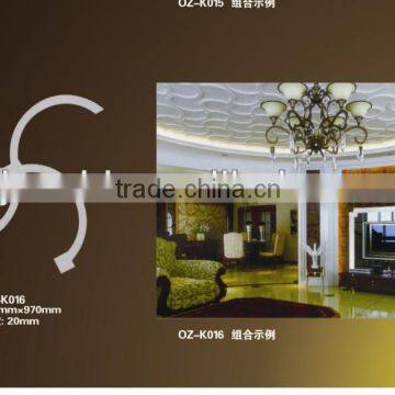 2014 new style classic Water proof PU wall plaques home &interior decoration building material