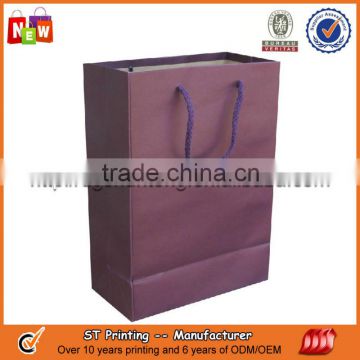 Luxury kraft paper bag packing