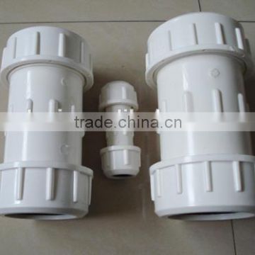 PVC Water Supply Pipe Fitting/ Pvc Compression Coupling