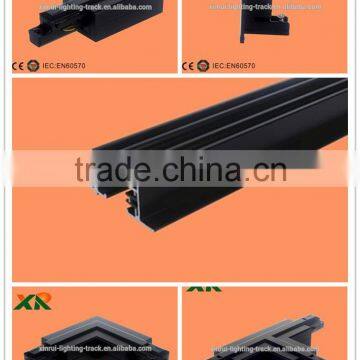 Recessed 2 Wires lighting Track rail for led track spot light 18w 20w
