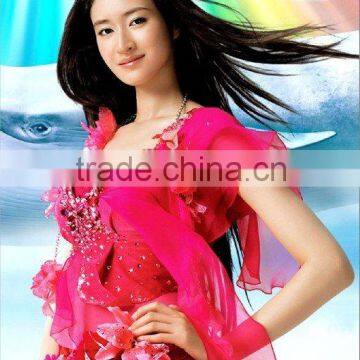 120GSM SILKY SATIN Canvas for Print Modern Woman Oil Painting photo-3