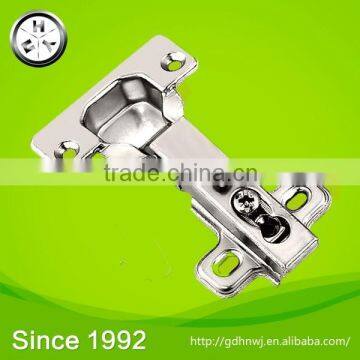 with 23 years manufacture experience factory kitchen cabinet and furniture door clip on full-overlay one way hinge
