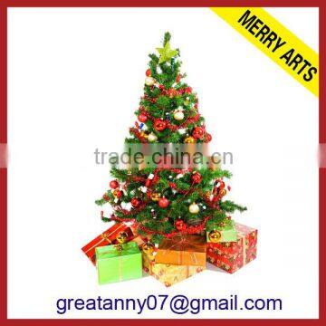 2014 hot party decoration glass christmas tree decorations christmas tree led night light