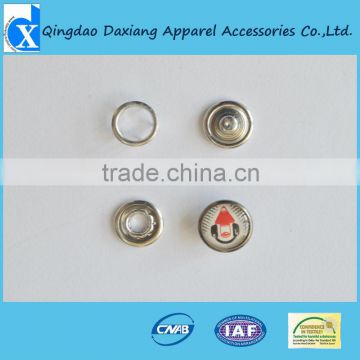 round decorative prong snap button