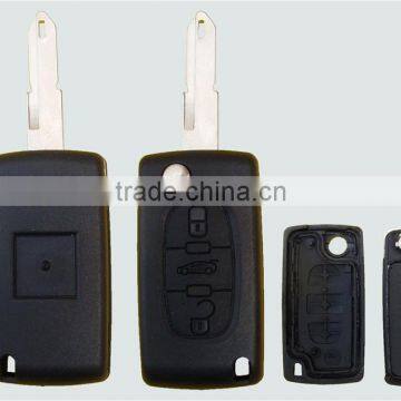 Cheap Price shell key citroen c3 For 3B 206 Flip Car Fob Shell CITROEN C2 C3 C4 C5 C6 Keyless Remote Key Shell