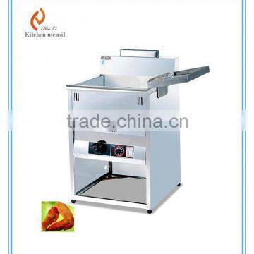 36 liter vertical single tank gas fryer with temperature controller