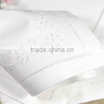 Hand Embroidery Napkin,hemstitch Napkin,linen Napkin photo-5
