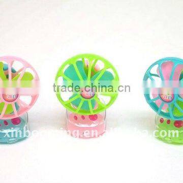 Candy toy,mini fan promotion gift with light & candy