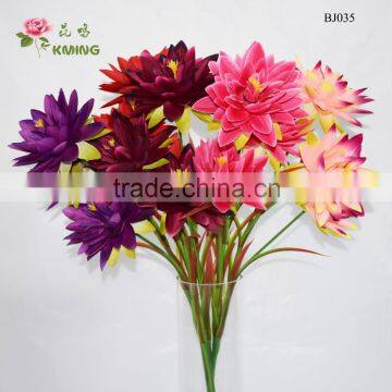 artificial lotus flower for table decoration