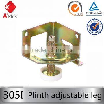 305I Plinth outdoor furniture leveling adjustable feet for furniture