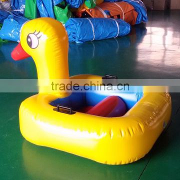 Lanqu cheap Inflatable Rubber Ducky boat,kids pool boat