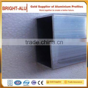 Storefront applied alloy extruded technique aluminum rectangular bar and aluminum square tube fittings